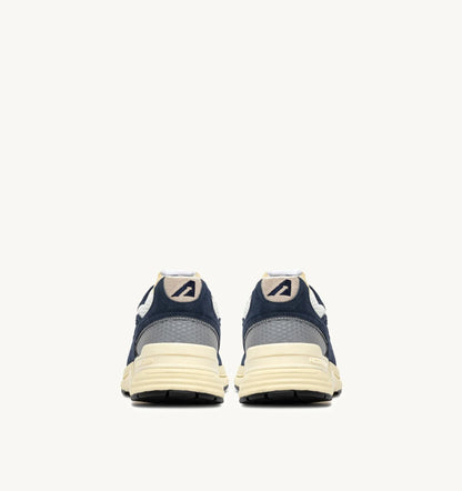 BASKETS HYPERWAY EN MESH ET DAIM BLUETTE ET MARSHMALLOW