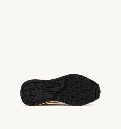 BASKETS REELWIND LOW EN NYLON ET DAIM ECRU ET WHITE PEPPER